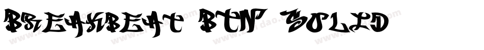 Breakbeat BTN Solid字体转换